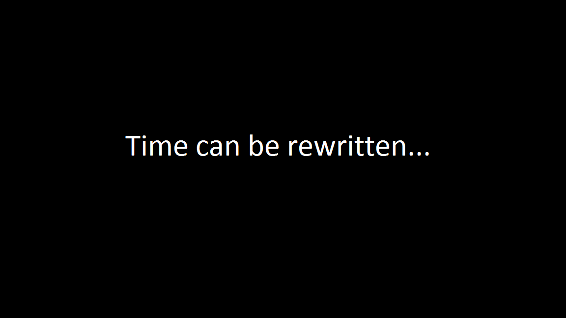 time can be written