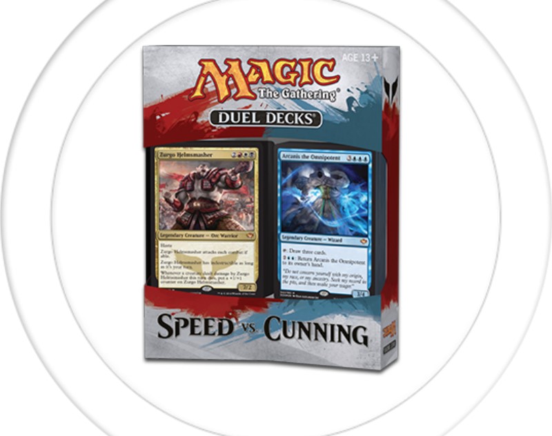MTG RED BLUE SPEED VS CUNNING DUEL DECK BOX COMBO PACK ULTRA PRO 