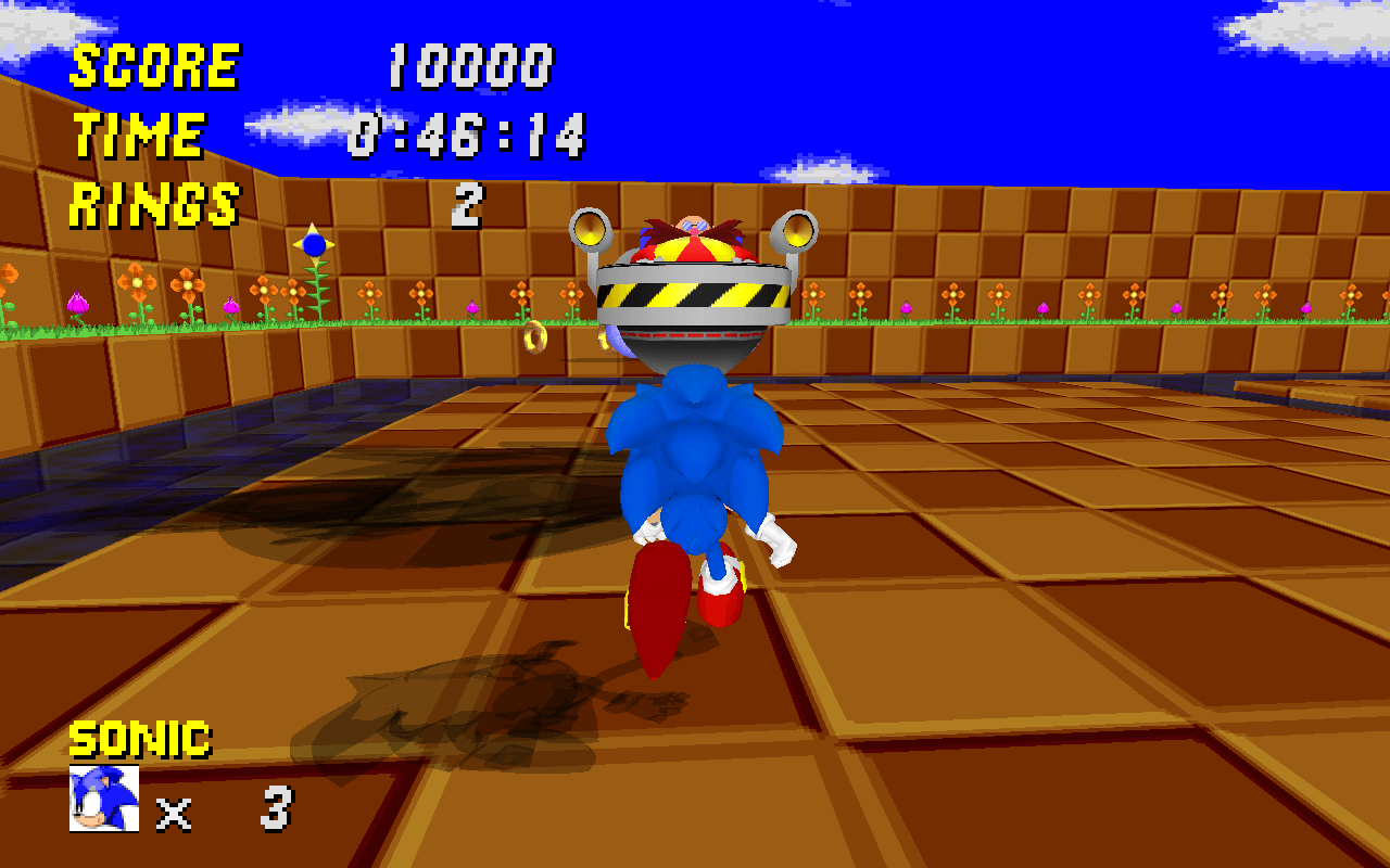 Sonic 3d fan game controls