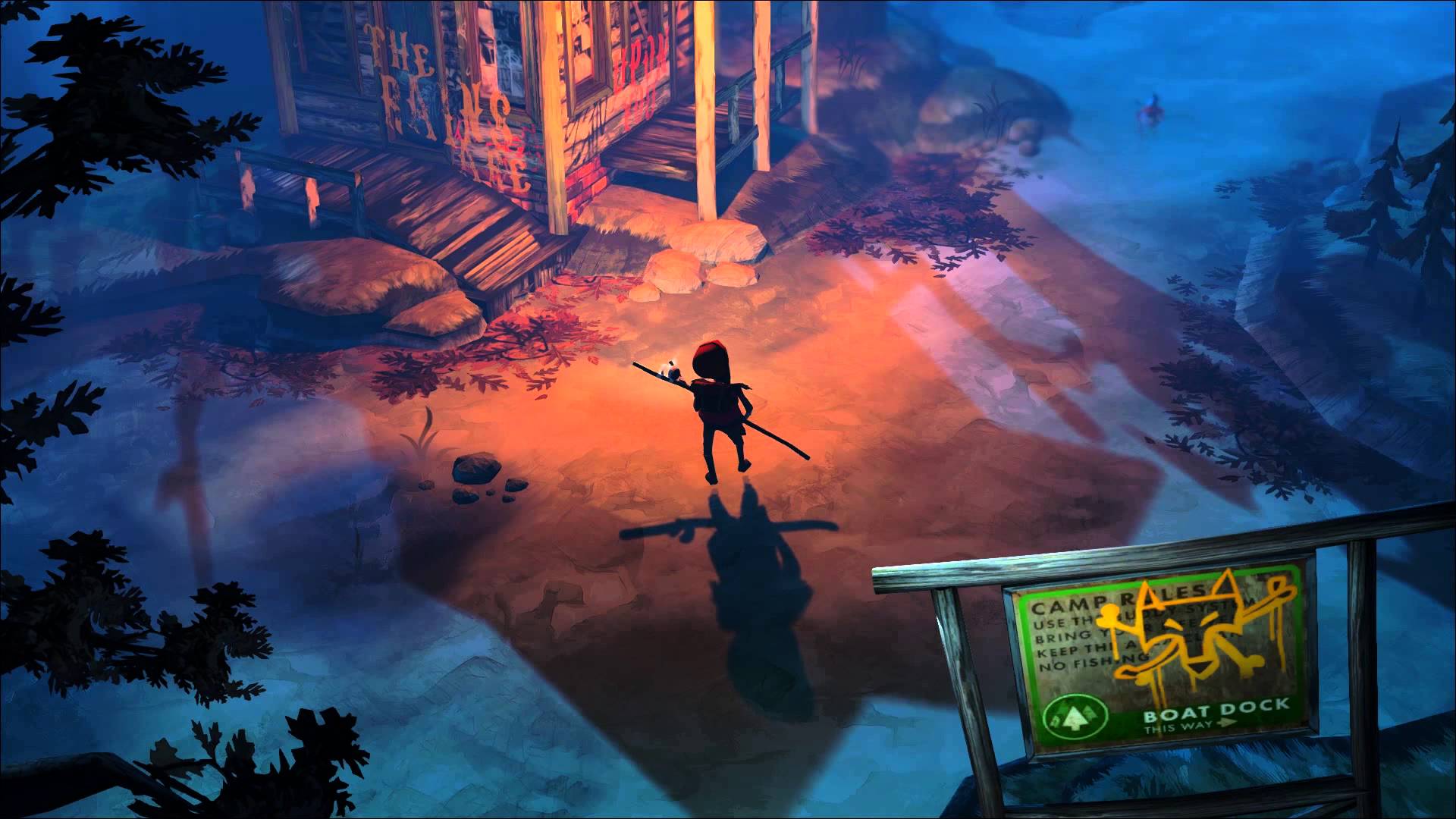 The flame in the flood время прохождения