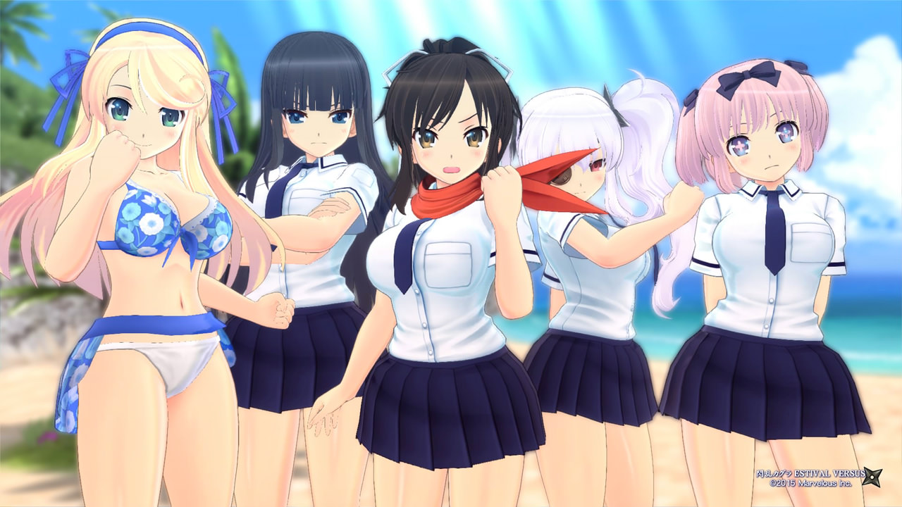 Senran Kagura Estival Versus Review Vgu 