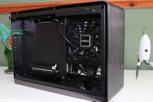 Kolink-Rocket-Mini-ATX-Gaming-PC-Case-Angled-Graphics-Card-GPU-Case ...